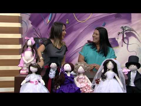 Mulher.com 22/05/2014 - Boneca Gravida por Silvia Torres parte 1