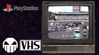 Destruction Derby (PS1) VHS Recorded Clips