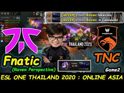 Fnatic vs TNC Predator | Raven [Spectre] Dota 2 ESL ONE THAILAND 2020 Online Group Stage game2