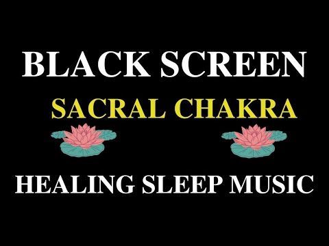 Magical Chakra Meditation Chants For Sacral Chakra [Seed Mantra VAM Chants] - BLACK SCREEN