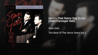 Here's That Rainy Day (Live) (1964 Carnegie Hall)
