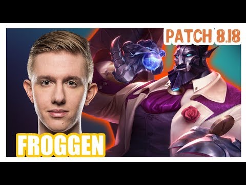 Froggen vs VoyBoy | GALIO vs LEBLANC | GALIO Mid | Challenger Gameplay | Patch 8.18