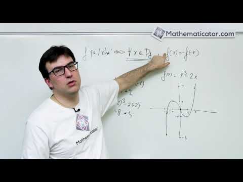 Vlastnosti funkce 3 - Lichá funkce