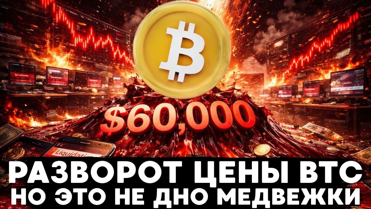 ЖДУ БИТКОИН ПО 60000$, ЧТО ОТОБРАЖАЮТ ОНЧЕЙН ДАННЫЕ? НОВЫЙ СЕТАП ПО SHORT!