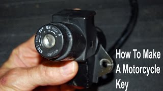 How to Make a Working Motorcycle Key