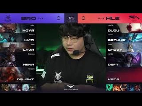 Chovy (Galio) vs Lava (Oriana) BRO vs HLE Game 1 -【Highlights】 - LCK Summer 2021