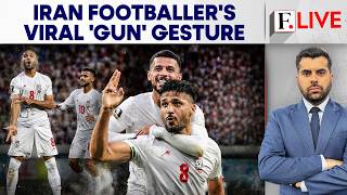 FIFA World Cup: Iran's Mohebi's 'Gun' Gesture Celebration Sparks Controversy | Firstpost Live