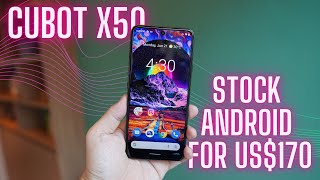Cubot X50 Hands-On: Stock Android For US$170