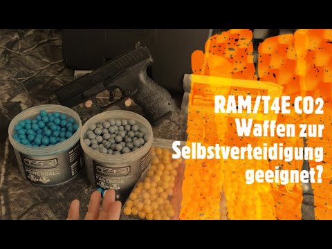 Selbstverteidigung mit RAM / T4E CO2 Waffen? Warum das keine gute Idee ist...