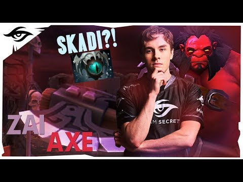 SKADI AXE??! // Secret Zai Axe Ranked Gameplay | DotA 2