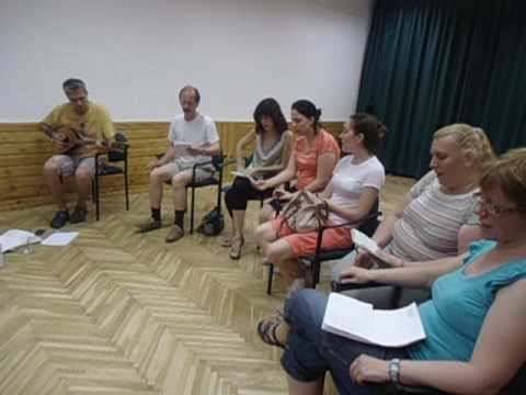 Szegedi Balkán Tánctábor - énekóra a T'Rakija zenekarral 4. (2016.07.26-29.)