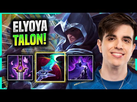 ELYOYA IS A BEAST WITH TALON! - MAD Elyoya Plays Talon Jungle vs Lee Sin! | Season 2022