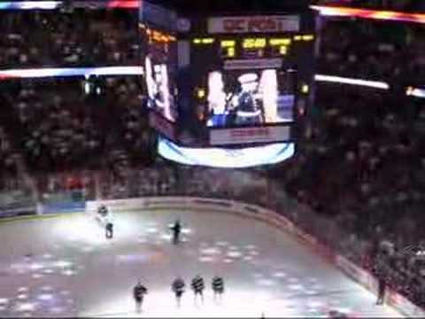 2007 Stanley Cup Finals Anaheim Ducks game 5 National Anthem