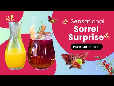 There's Nothing Else Quite Like This Delicious Sorrel Mocktail
