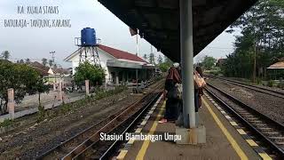 preview picture of video 'Kereta Ekonomi Rasa Eksekutif, ternyata nyaman naik Kereta Ekonomi Premium Kuala Stabas di Sumatera'