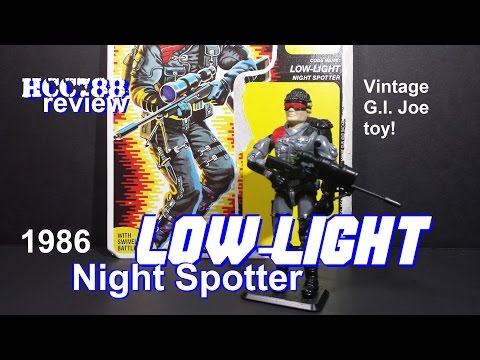 HCC788 - 1986 LOW-LIGHT -  Night Spotter - Vintage G.I. Joe toy review! S03E22