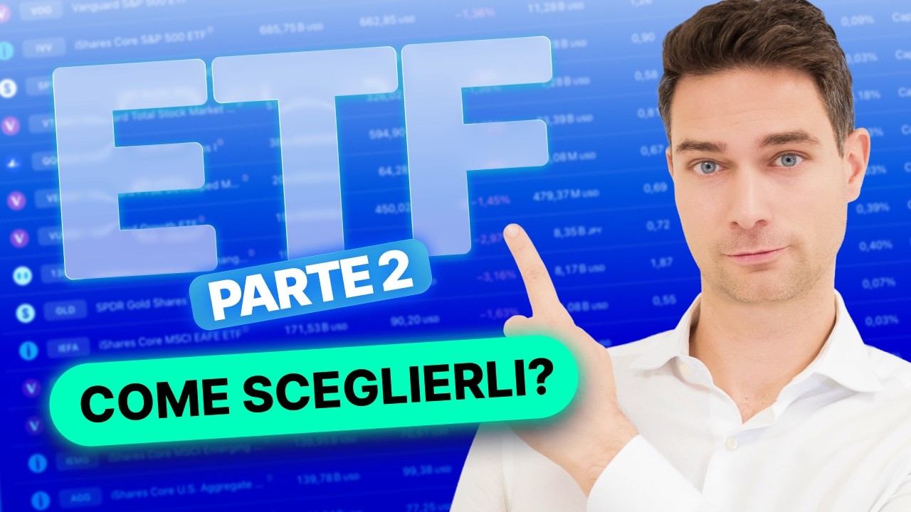 Come scegliere un ETF: i 5 criteri che cambiano tutto (con ISIN reali)