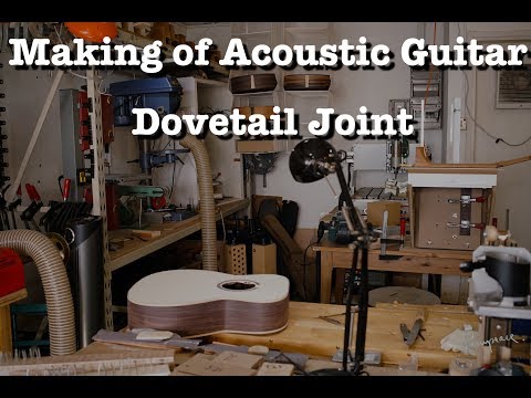 My super solid Dovetail Guitar Neck Joint with Jig