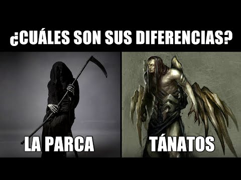 ¿CUÁL ES LA DIFERENCIA DE TÁNATOS Y LA PARCA (La Muerte)? | (Mitología Griega | Creencias) 🔥