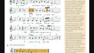 "Traz outro amigo também" (Zeca Afonso) para voz e flauta de bisel