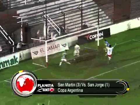 COPA ARGENTINA   SAN MARTIN VS  SAN JORGE