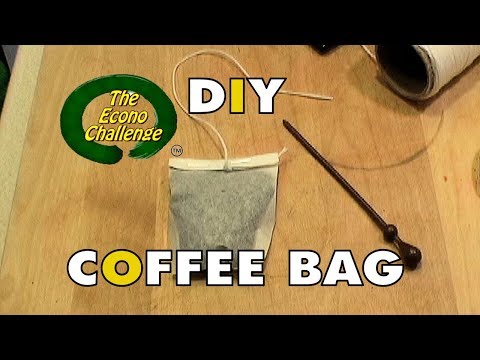 DIY coffee bags - The Best Way To Make Fresh Brewed Coffee Anywhere