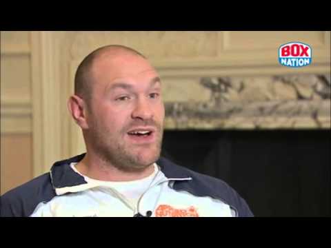 TYSON FURY SAYS THE PRESSURE IS ON HIM TO BEAT KLITSCHKO AGAIN