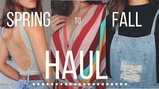 SPRING TO FALL CLOTHING HAUL | 2019 | Everlane