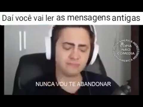 Daí você vai ler as mensagens antigas