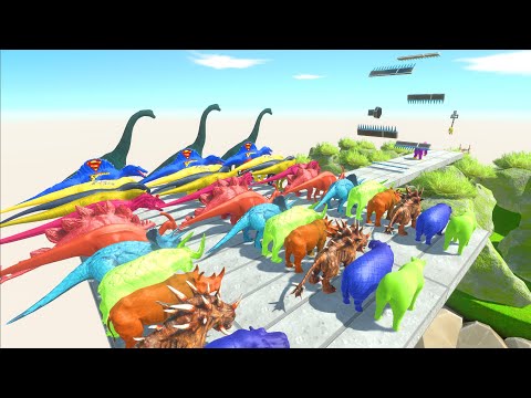Hanging Pig Double Trap - Animal Revolt Battle Simulator
