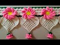 Toran Crochet Leaf Toran New Toran Design Rohini S Crochet And Craft Crochet Crochettoran