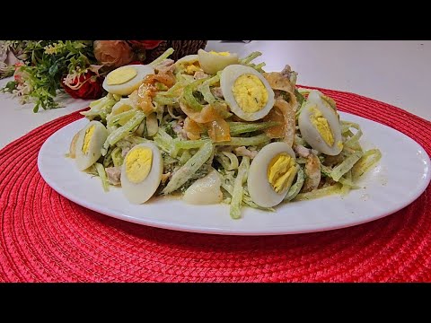 "Tashkent salad, which was very popular even in Moscow restaurants during the Soviet era."