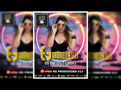 LIVE SHOW SOLIDARIA NA LAJE - GABRIELLA ELLI E CONVIDADOS