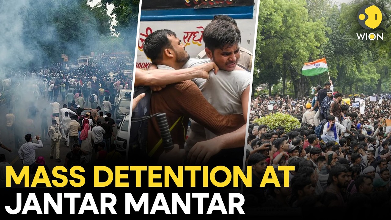 CJP Protests LIVE: Mass Detentions In Delhi As Sonam Wangchuk Calls Off Hunger Strike | WION