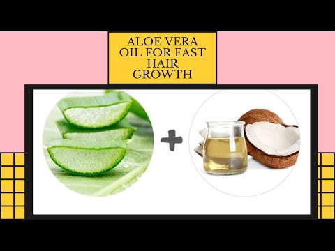 Aloe Vera Oil for FAST Hair Growth- Titi Habeshawit