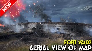 ►Battlefield 1 - FORT VAUX Map Aerial View - Cinematic Tools| 🎮 Battlefield HQ