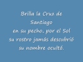Mägo de Oz-La cruz de Santiago Lyrics