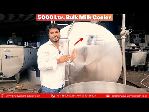 500 Litre Bulk Milk Chiller Machine