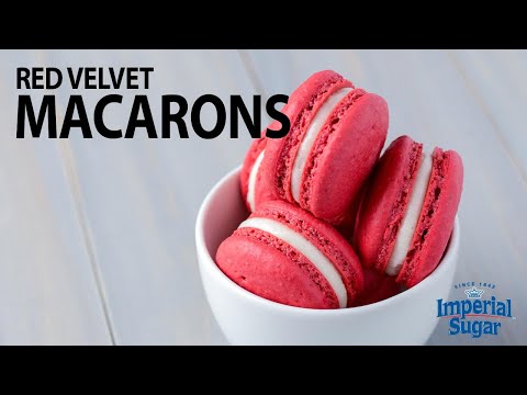 How to Make Homemade Red Velvet Macarons