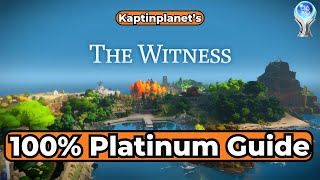 The Witness: All Trophies/Achievements Full Playthrough