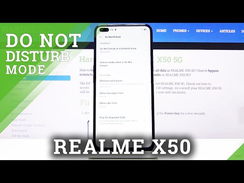 How to Enable DND Mode in REALME X50 – Do Not Disturb Mode
