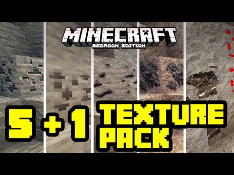 5 Texture Pack + 1 ILLEGALE per Minecraft Bedrock Edition [minecraft ita] [EXTRA]
