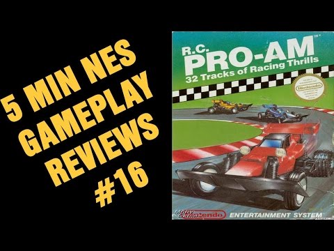 5 Min NES Gameplay reviews #16: R.C pro am
