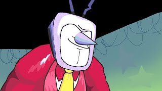 Cover art for Tenna runs over spamton (Deltarune ch.5 leak 100% real)