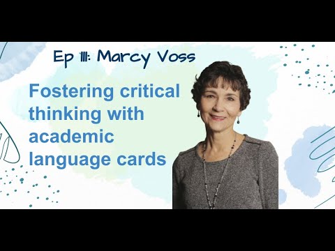 Marcy Voss - Academic language cards