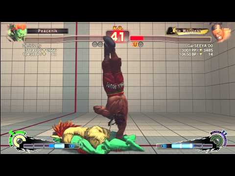 Derisively (Bla) vs: GarSEEYA 00 (Deej) - SSF4:AE HIGH RANKED MATCHES