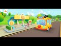 Baby Panda S School Bus Baby Panda Shopping Baby Bus Games Babybus Babypanda Kidsvideo
