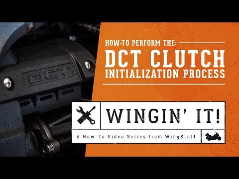 DCT Clutch Initialization Process How-To | 2018 Honda Gold Wing | WingStuff.com