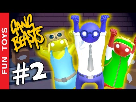 Gang Beasts #2 - Multiplayer Battle #3 💥 Who is going to win? - Gameplay Multiplayer 👊 💥