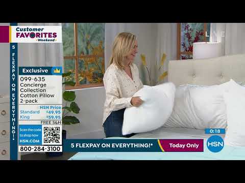 HSN | Concierge Collection Bedding 09.11.2022 - 11 AM